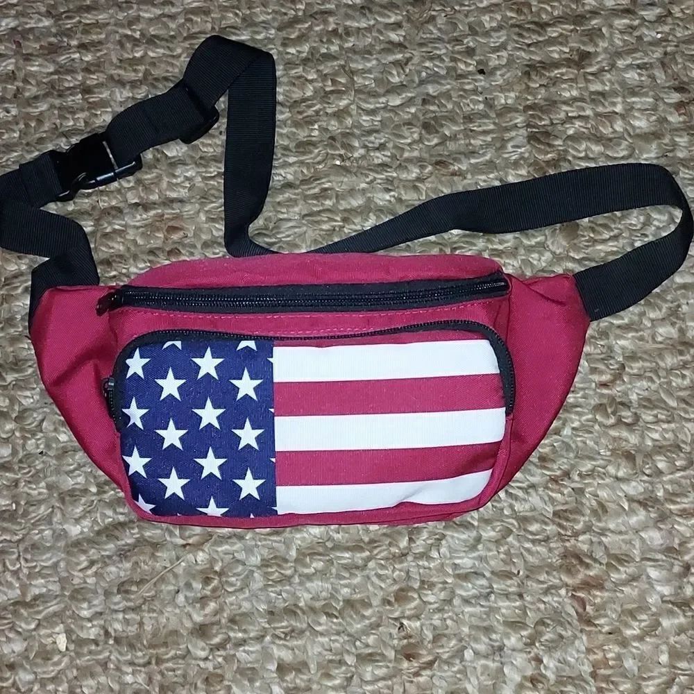 United States Flag Fanny Pack USA